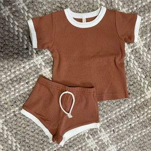 Quincy Mae Short Set 6-12m